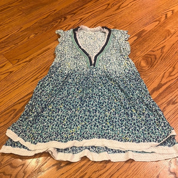 Poupette St.Barth Woman’s Blue Printed Dress Size S